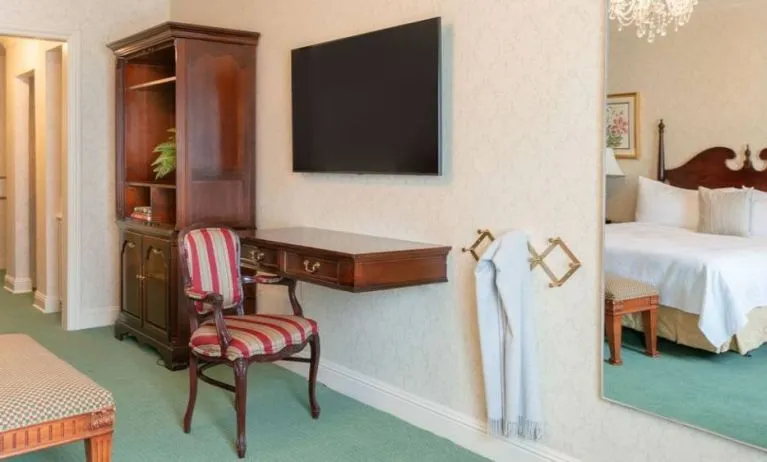 Day use room with living area at The Bristol Hotel.
