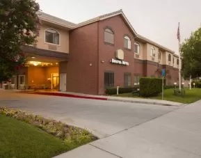 Hotel exterior at The Bristol Hotel.

