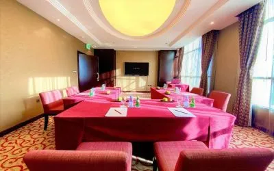 Professional meeting room at Millennium Central Doha.