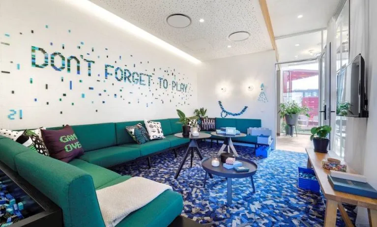 Meeting room at Zoku Copenhagen.