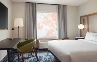 Day use room with work desk at Fairfield Inn & Suites By Marriott Houston League City.