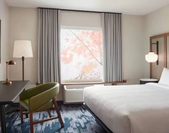 Day use room with work desk at Fairfield Inn & Suites By Marriott Houston League City.