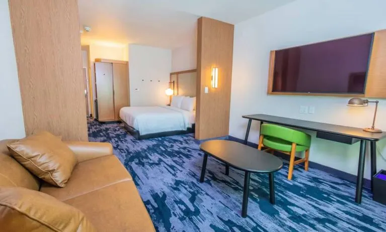 Day use room with living area at Fairfield Inn & Suites By Marriott Houston League City.