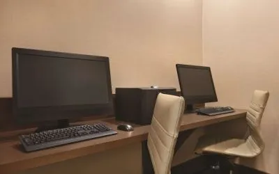 Business center available at Hyatt Place Chicago/Hoffman Estates.