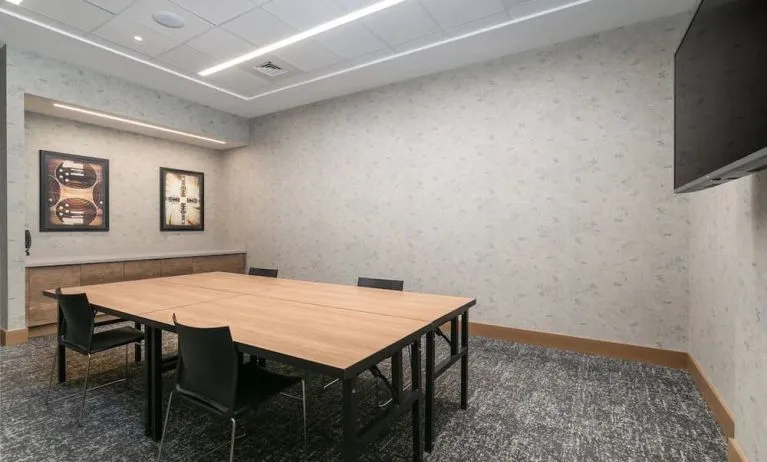 Meeting room at TownePlace Suites Nashville Midtown.
