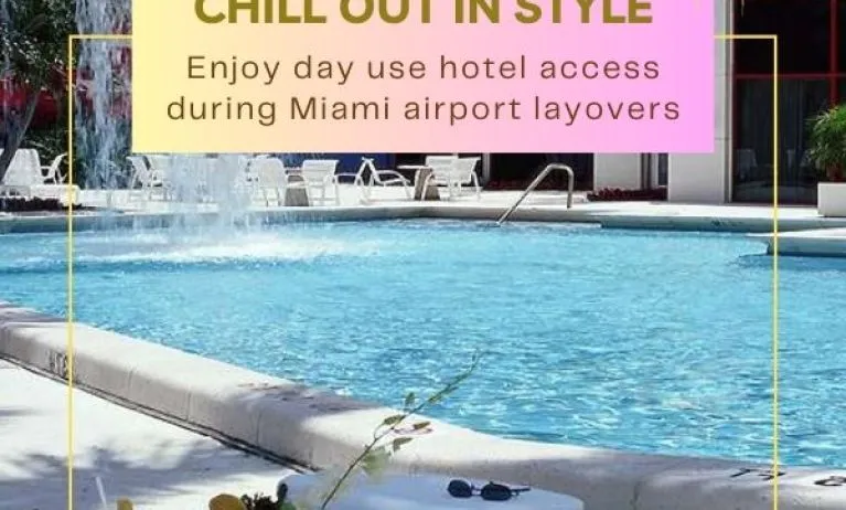 Refreshing outdoor pool at Pullman Miami Airport.