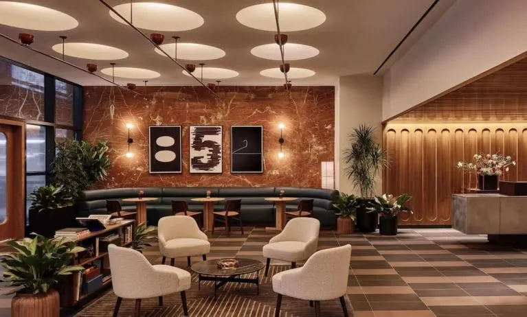 Hotel lobby at Romer Hell's Kitchen.