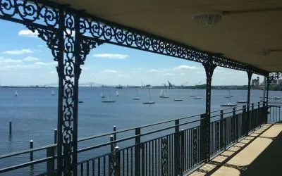 Ocean view at Airport Waterfront Inn.