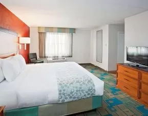 King room with private bathroom at Norwood Inn & Suites Merrillville.