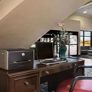 Business center at Norwood Inn & Suites La Crosse.