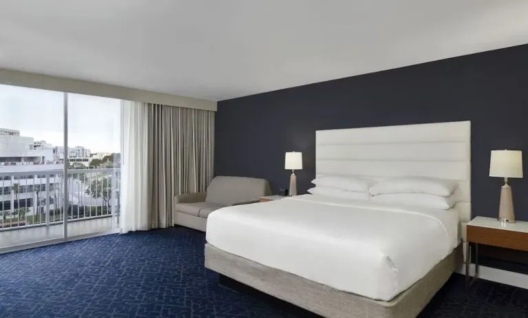 Bright and spacious day use room at Hotel Tampa Riverwalk.
