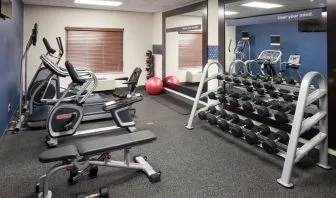 Fitness center at Hampton Inn Los Angeles-Orange County-Cypress.