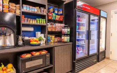 Convenience store at Sonesta Simply Suites Detroit Warren.