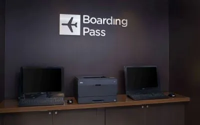 Print boarding passes at Sonesta Select Milwaukee Brookfield.