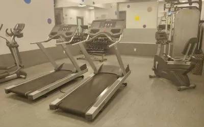 Fitness center available at Novotel Toronto Vaughan Centre.