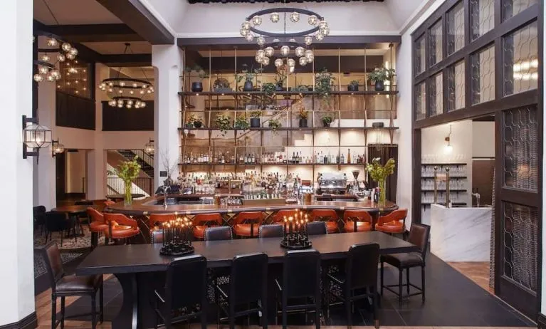 Meeting and coworking space at Hotel Figueroa.