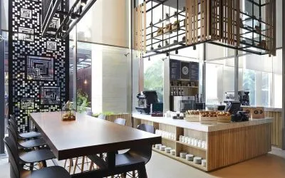 Breakfast available at Fraser Residence Menteng Jakarta.