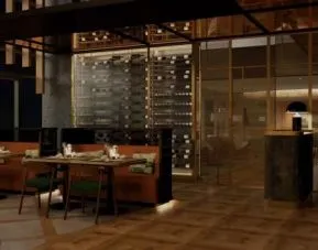 Dining area at DoubleTree By Hilton Lagoa Azores.
