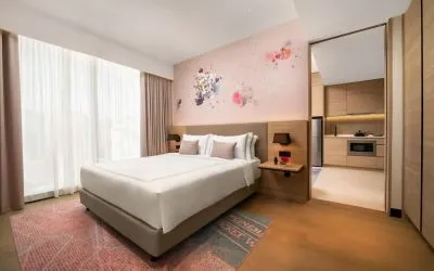 Spacious king room at Capri By Fraser Bukit Bintang.