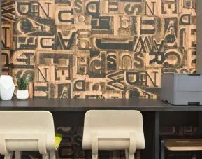 Business center with printer, PC, and internet at Hilton Garden Inn Nashville West End Avenue.