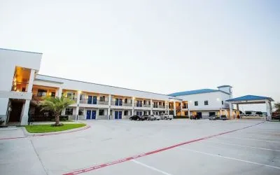 Parking area at Palace Inn Westpark Blue.