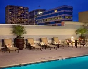 Stunning outdoor pool at Royal Sonesta Houston Galleria.