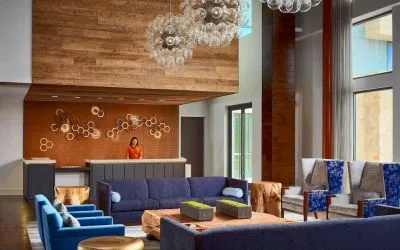 Coworking and lobby space Sonesta Bee Cave Austin
