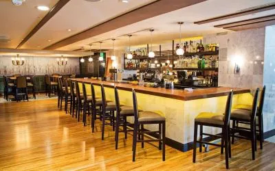 Hotel bar at Royal Sonesta Washington DC Dupont Circle.