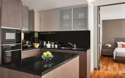 Spacious day use room with kitchen at Fraser Suites Sukhumvit, Bangkok.