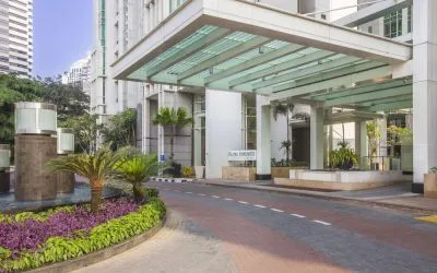 Parking available at Fraser Residence Sudirman Jakarta.