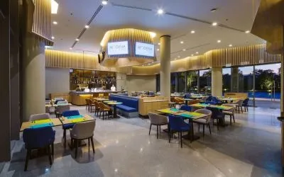 Dining area at Modena By Fraser Buriram.