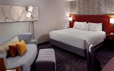 Day use room at Sonesta Select Atlanta Cumberland Galleria.
