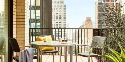 Day use room with balcony at The Fifty Sonesta Select New York.