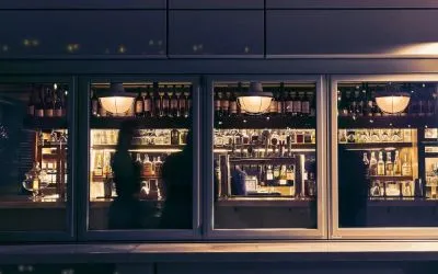 Hotel bar at The Tillary Hotel.