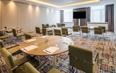 Meeting room at DoubleTree By Hilton Brussels City.