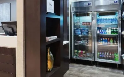 Snack bar at Embassy Suites By Hilton Denver Tech Center.