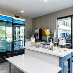 Snack bar at Palace Inn Blue Laura Koppe Rd.