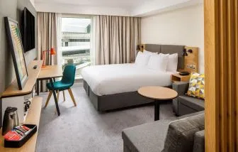 Day use room with natural light at Holiday Inn Manchester Airport.