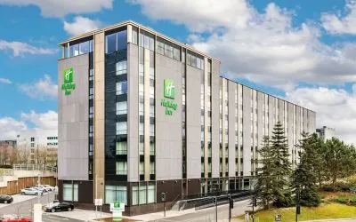 Parking space at Holiday Inn Manchester Airport. 