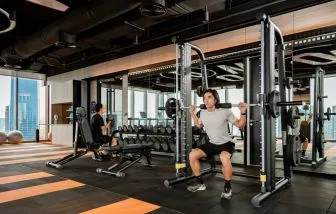 Fitness center at Capri By Fraser Bukit Bintang.