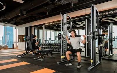 Fitness center at Capri By Fraser Bukit Bintang.