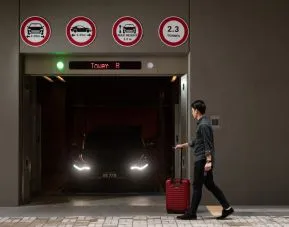 Carpark at Capri By Fraser Bukit Bintang.