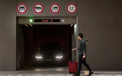 Carpark at Capri By Fraser Bukit Bintang.