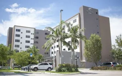 Parking available at Element Miami Doral.