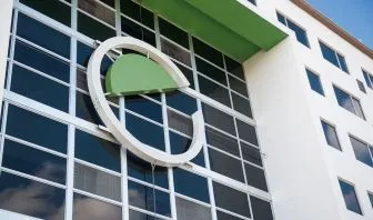 Hotel logo at Element Miami Doral.