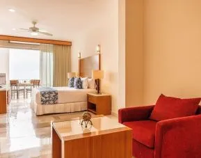 Spacious king room at Grand Miramar All Luxury Suites & Residences.