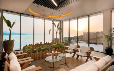Meeting and coworking space at Le Méridien Bodrum Beach Resort.