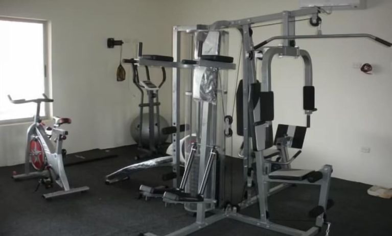 Fitness center available at Hotel Rivera Del Mar.