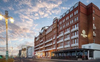 Hotel exterior at DoubleTree By Hilton Brighton Metropole.