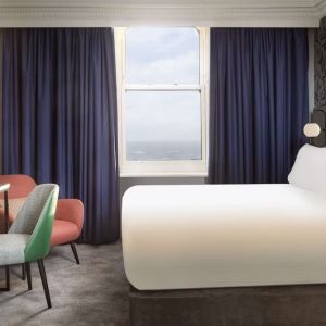Day use room with work desk at DoubleTree By Hilton Brighton Metropole.